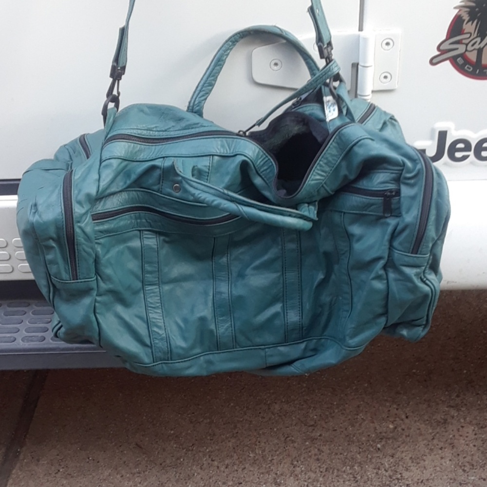 The Endre Weekender | Vintage Leather Duffle Bag